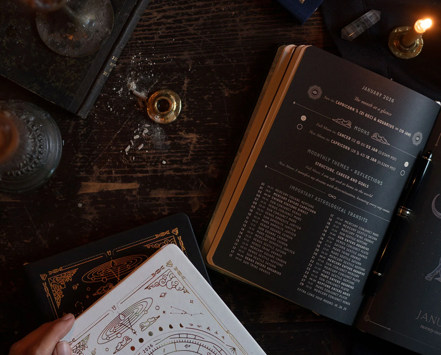 Astrological Planner 2026 - Midnight Velvet - Magic of I