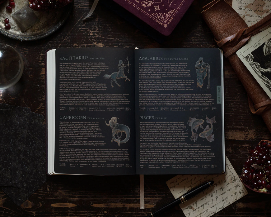 Astrological Planner 2026 - Midnight Velvet - Magic of I