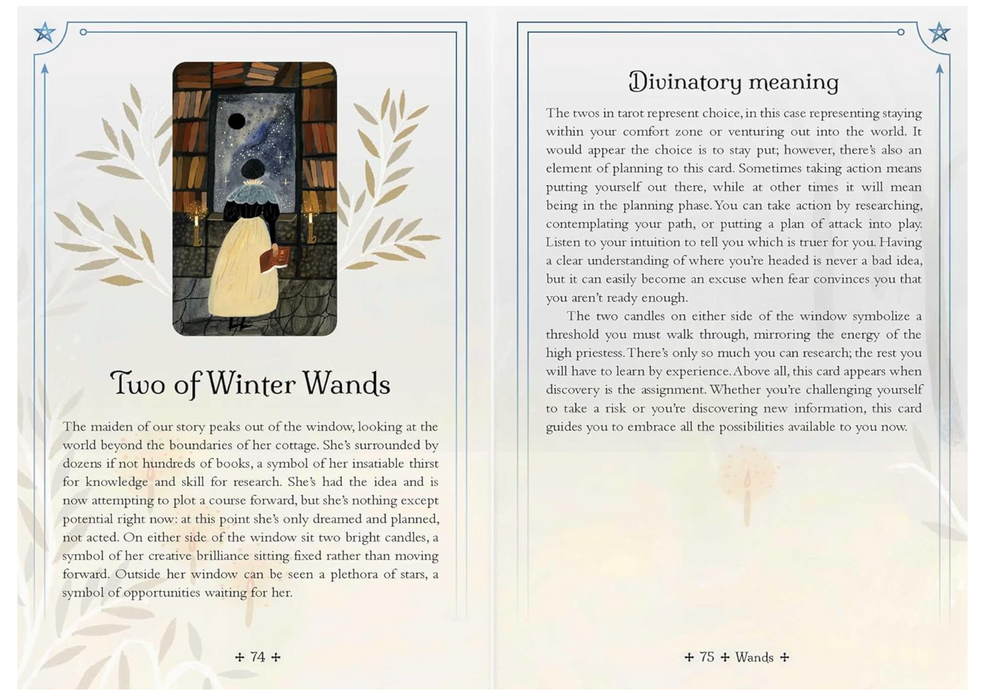Seasons of the Witch:Winter Tarot - Lorriane Anderson & Tjana Lubovic / UUTUUS 2025