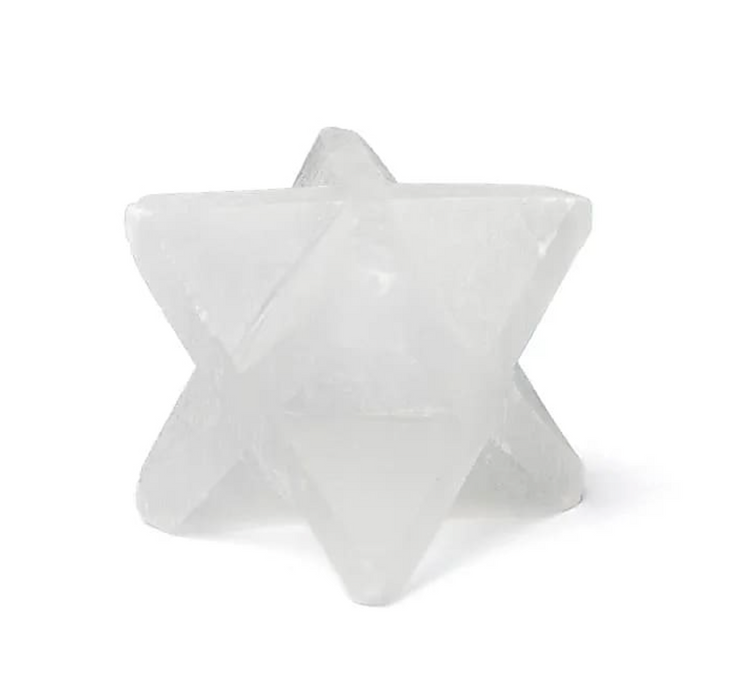 Seleniitti merkaba.  ±4x4cm