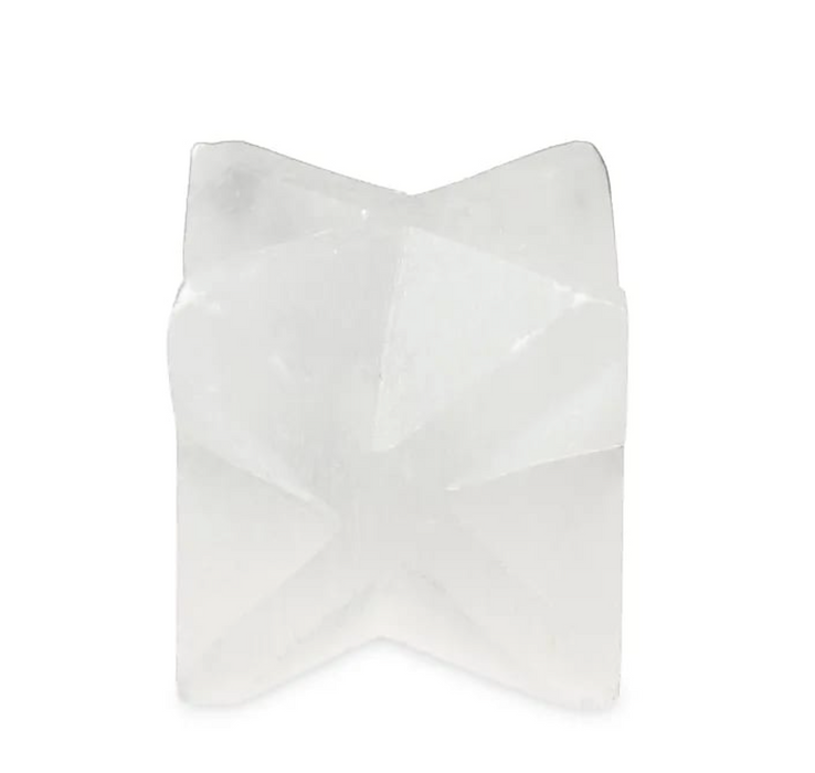 Seleniitti merkaba.  ±4x4cm