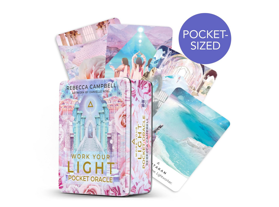 POCKET Work Your Light Oracle Cards - Rebecca Campbell (UUTUUS)