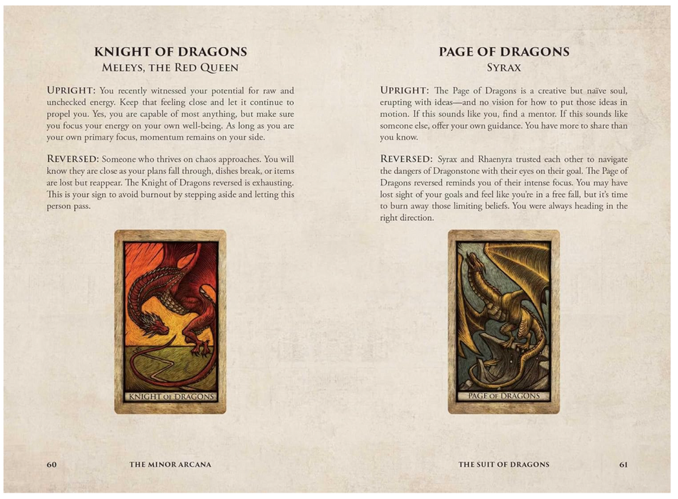 House Of The Dragon: Tarot Deck &amp; Guidebook - Erica Davis 