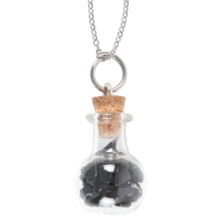 Spell bottle necklace in a gift box