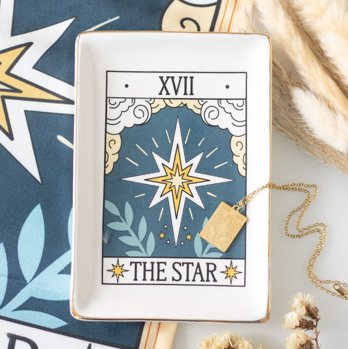 Tarot aiheinen keraaminen korulautanen