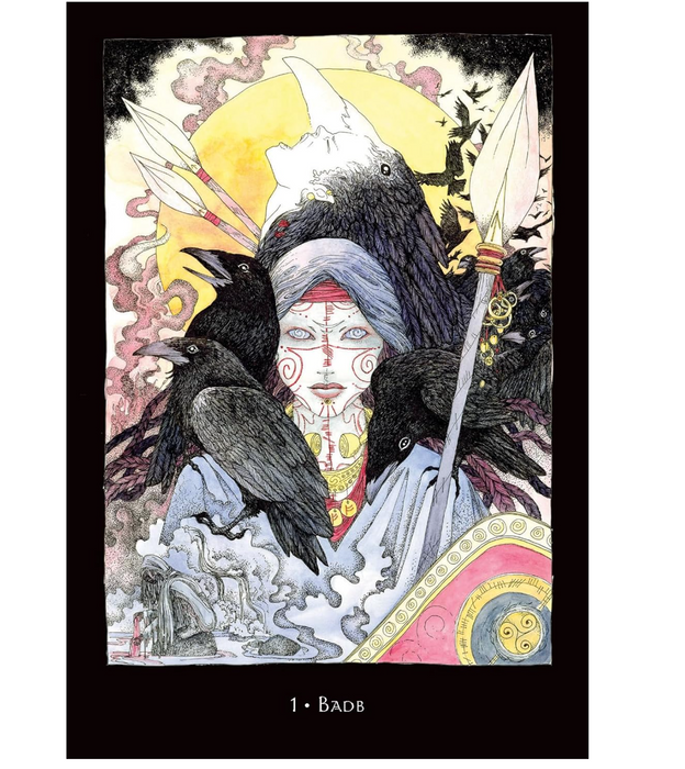 Call of the Morrigan Oracle : A 45-Card Deck & Guidebook - Stephanie Woodfield, Karen Storminger