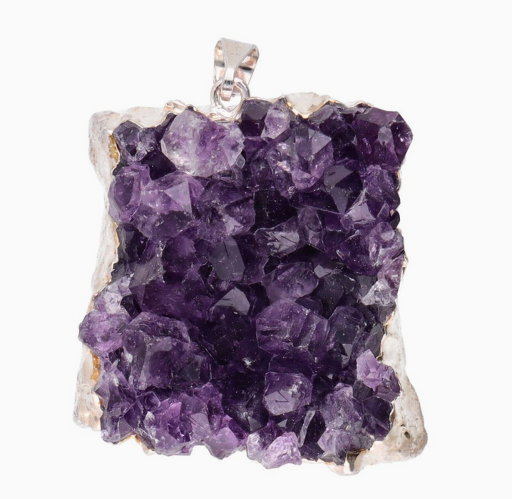 Suuri Ametisti druzy riipus (suuri tai pieni)