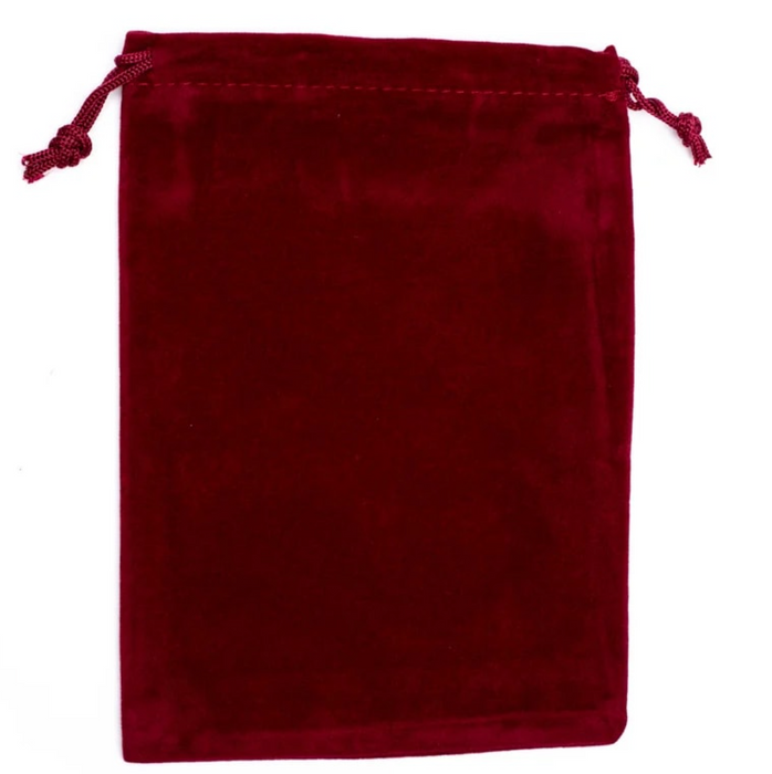 Samettipussukka tarotkorteille 13x18cm