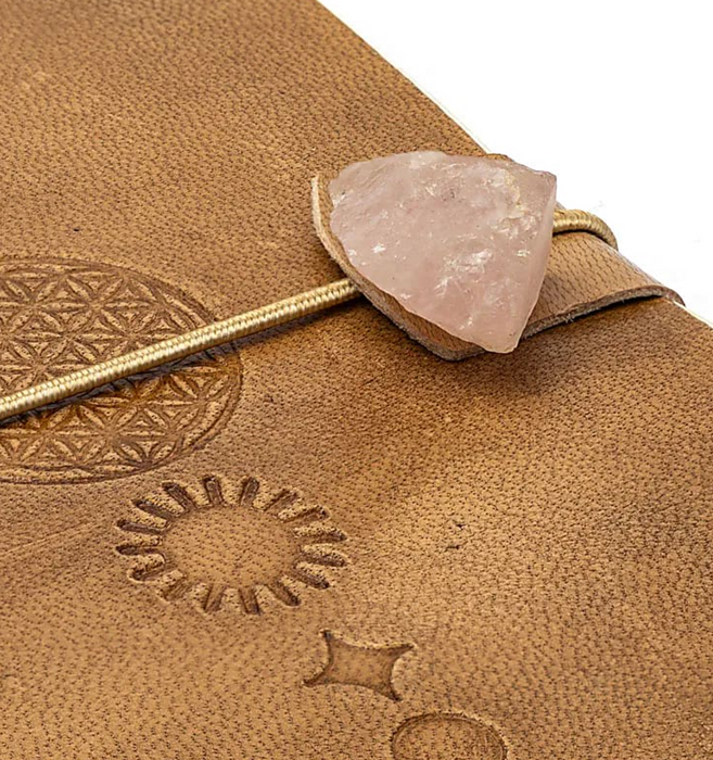 Keinonahkakantinen muistikirja-erilaisia