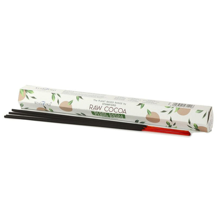 Raw Cocoa Plant based Hex Incense sticks n20pcs - Stamford