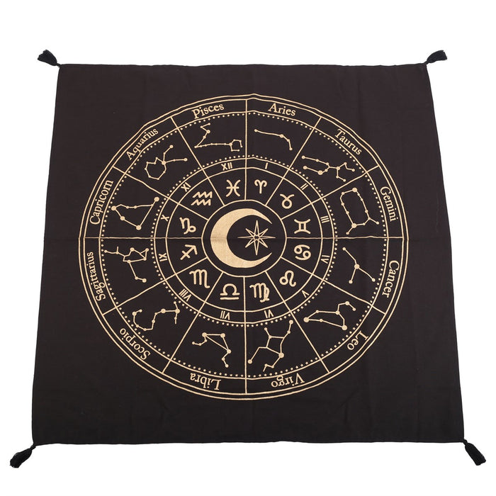 Astrologinen vuodenpyörä -alttariliina 72cm