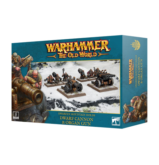 Whtow Dmh Dwarf Cannon and Organ Gun - Warhammer