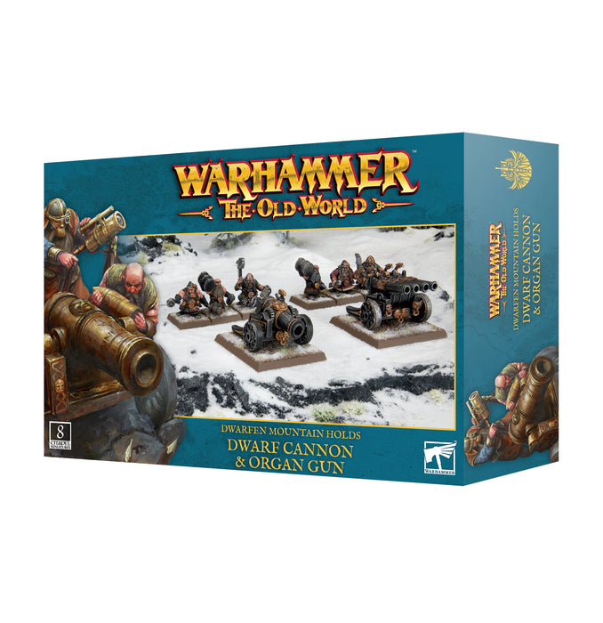 Whtow Dmh Dwarf Cannon and Organ Gun - Warhammer