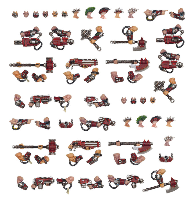 Necromunda Goliath Weapons and Upgradesv2 - Warhammer