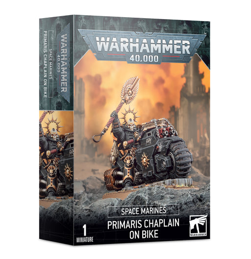 Space Marines: Primaris Chaplain On Bike - Warhammer