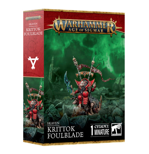Age of Sigmar Skaven Krittok Foulblade - Warhammer