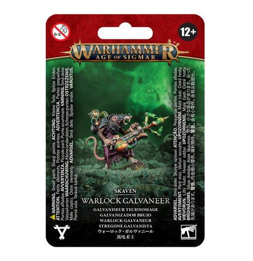 Age of Sigmar Skaven Warlock Galvaneer - Warhammer