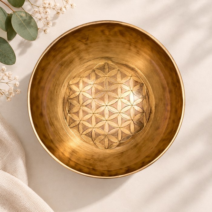 Flower of Life healing äänimalja 950-1050g