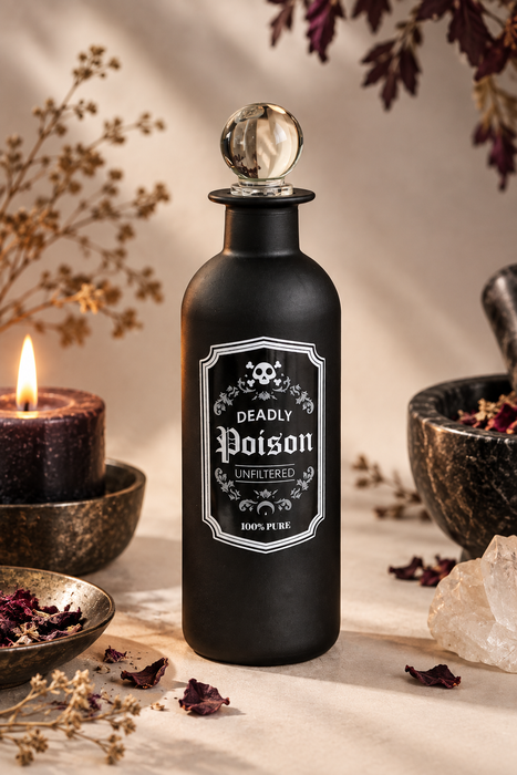 Koristeellinen myrkkypullo 250 ml