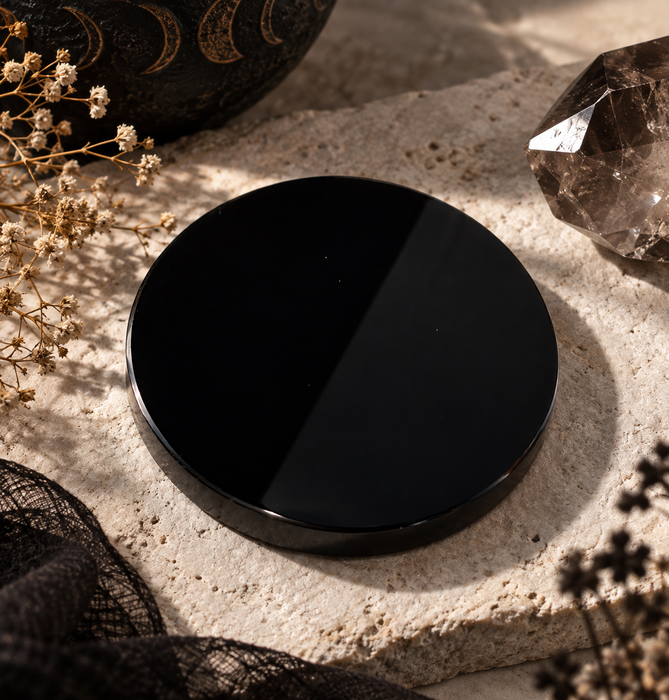 Obsidiaanipeili 8 cm – Meksiko