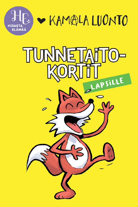 Tunnetaitokortit lapsille, Kamala luonto - Hidasta Elämää