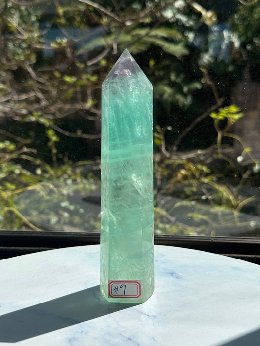 Suuri vesimeloni fluoriitti -torni #9