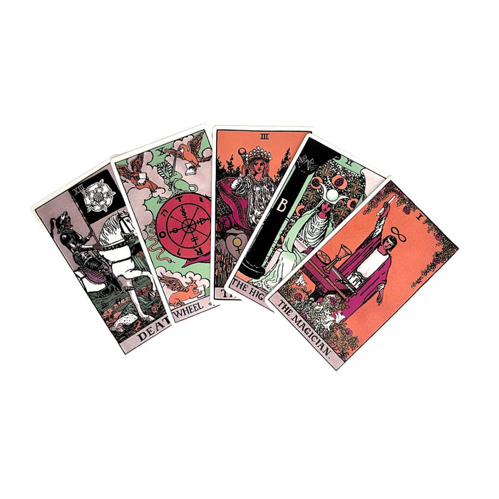 Pastel Tarot Deck & Guide | Classic Rws Tarot Design