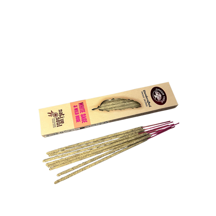 White Sage & Wild Rose suitsuketikut 15 g – Native Soul