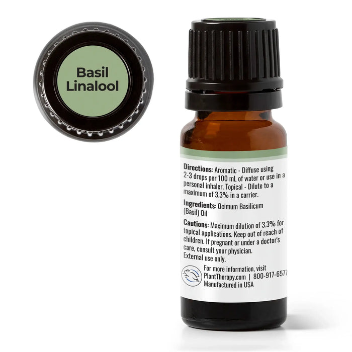 Basil Linalool Essential Oil 10 mL