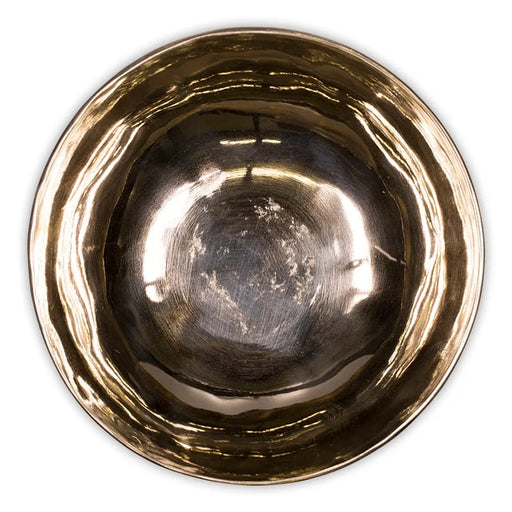 Äänimalja Shanti gold-coloured (sydänmalja) 710g - Tarotpuoti