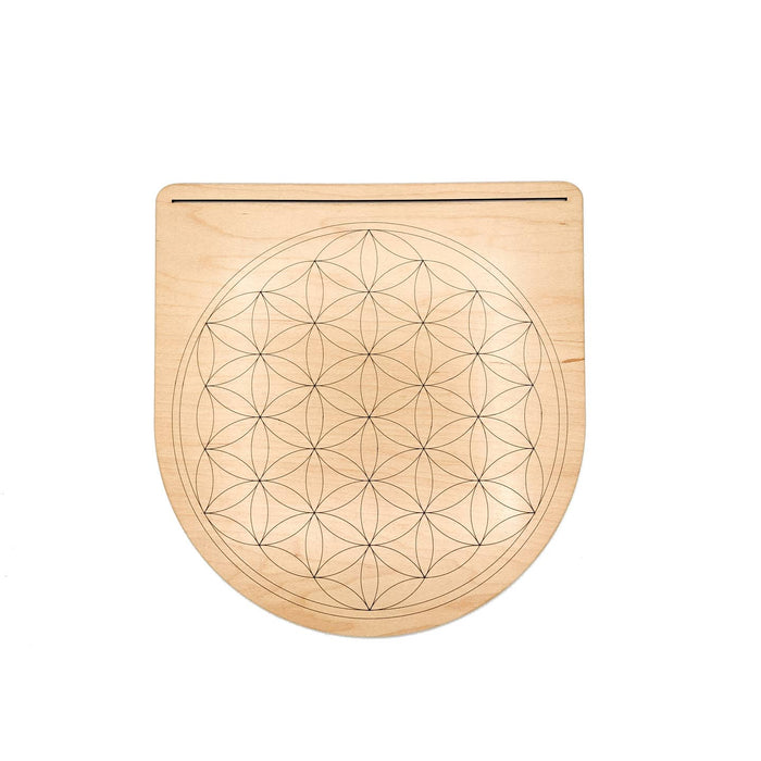 Flower of Life Crystal Grid korttipidike pieni - Ritual Pursuits