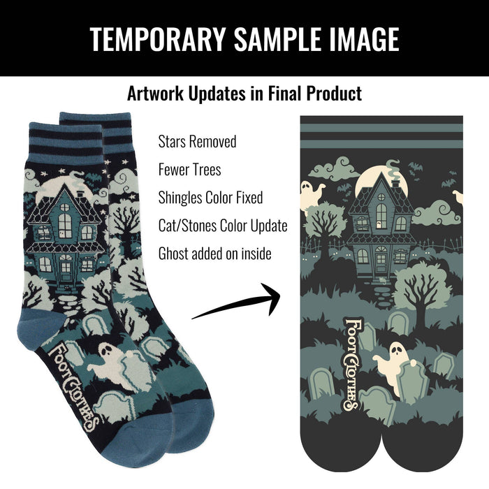 Dead End Manor Crew Socks - sukat - FootClothes