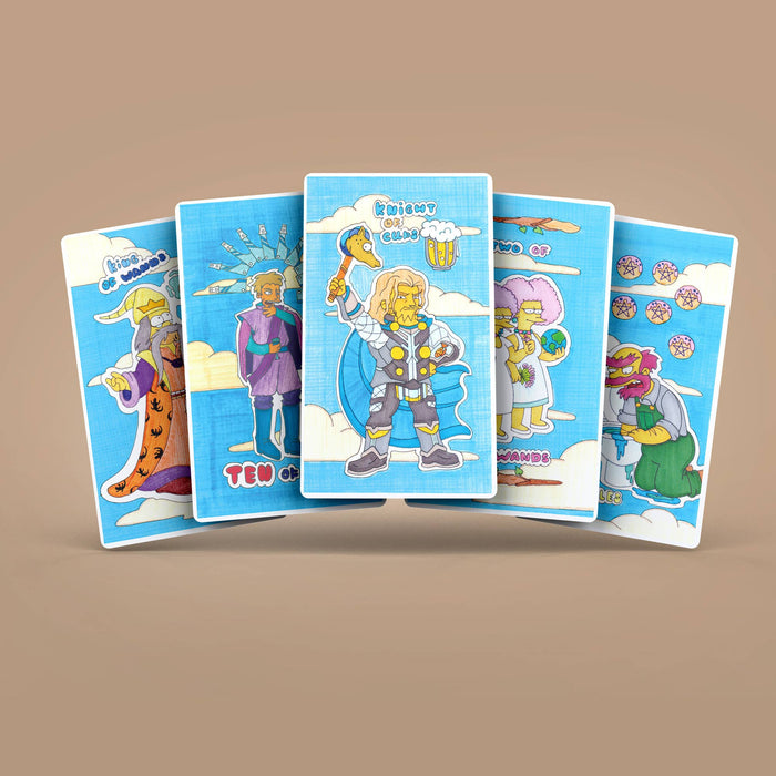 Das Simpsons Tarot 78+2 Extrakarten – Dark Synevyr