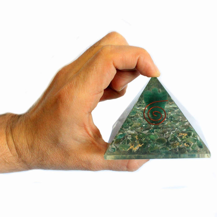 Angel orgonite pyramid 70 mm