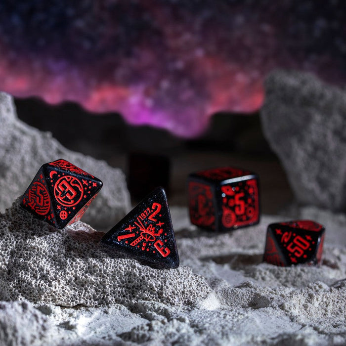 Roolipelinopat  Space Dice Set - Q Workshop