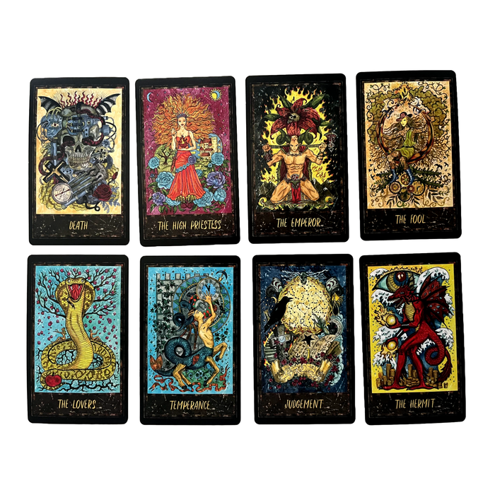 Das Magic Gate Tarot von Vera Petruk | Reiseführer inklusive |