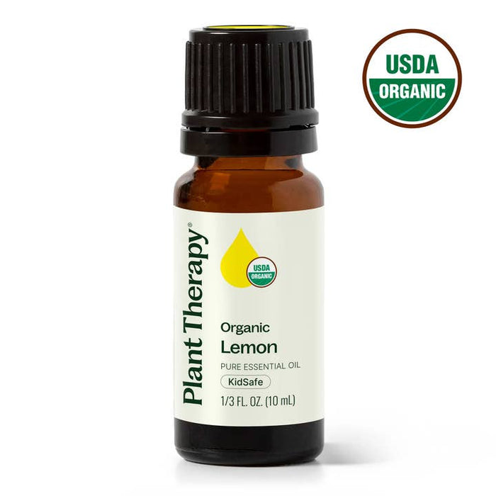 Organic Lemon eteerinen öljy 10ml - Plant Therapy