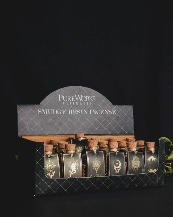 PureWorks suitsukespihkasekoitus lasipullossa luonnonkorkilla