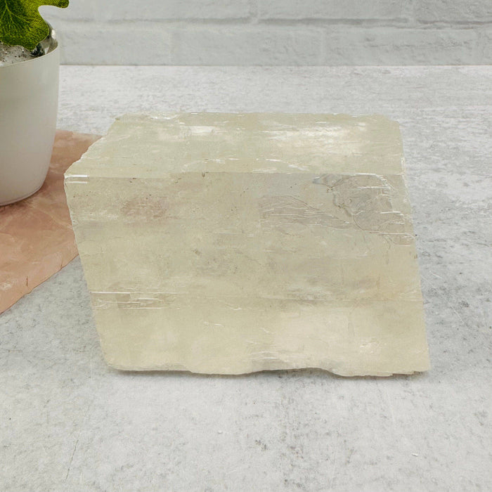 Optinen kalsiitti – valkoinen 300-600g