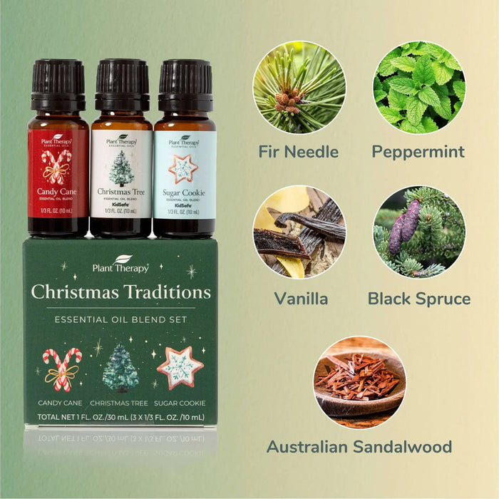 Ätherische Ölmischung von Christmas Traditions 3x10 ml - Pflanzentherapie