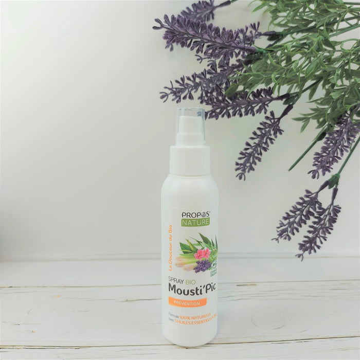 Mousti'pic organic preventive mosquito spray 100ml