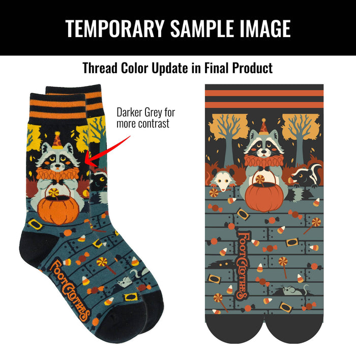 Trash or Treat Crew Socks - sukat - FootClothes