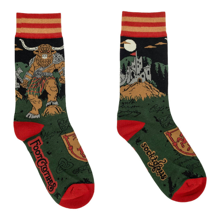 Highland Cow Exe-coo-tioner sukat - FootClothes