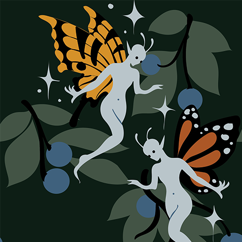 Fanciful Fairies sukat - FootClothes