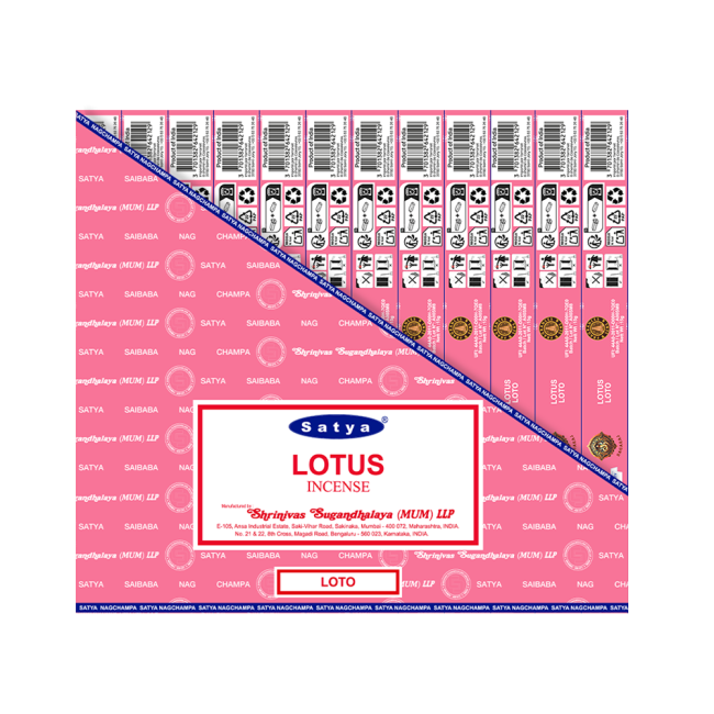Lotus suitsuketikku 15 g – Satya