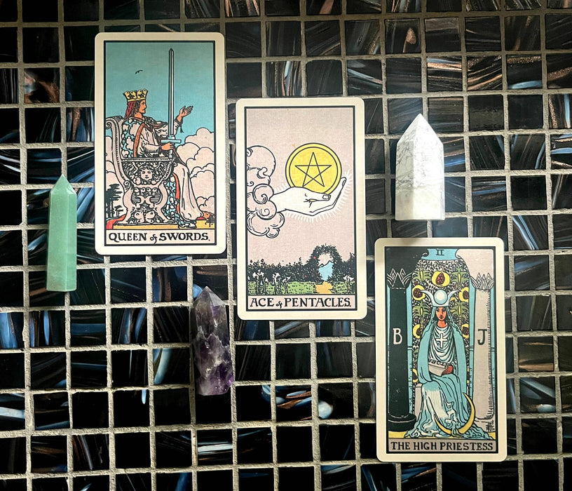 Klassisches Tarot-Deck und Leitfaden von 1909 | Hergestellt in den USA