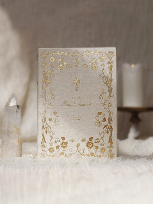 Inner Focus Linen Ritual Journal Edition III, Beige - St Soleil