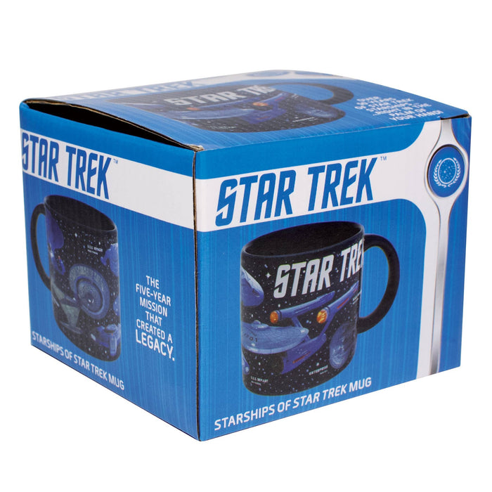 Starships of Star Trek Mug - Unemployed Philosophers Guild