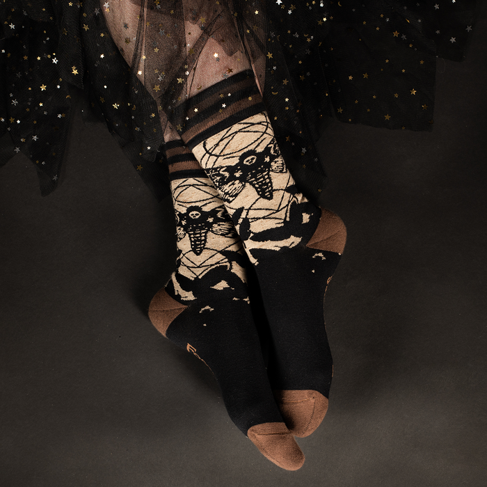 Death's Head Hawkmoth -sukat  - FootClothes