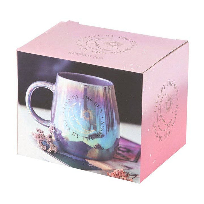 Live by the Sun, Love by the Moon Iridescent Mug 500ml